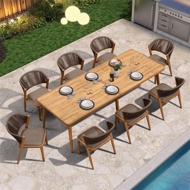 Rattan Pool Side Furniture