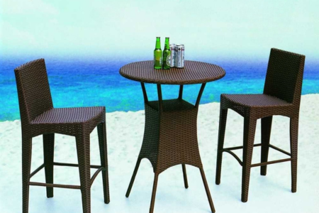 WB 02 Outdoor Bar Stool