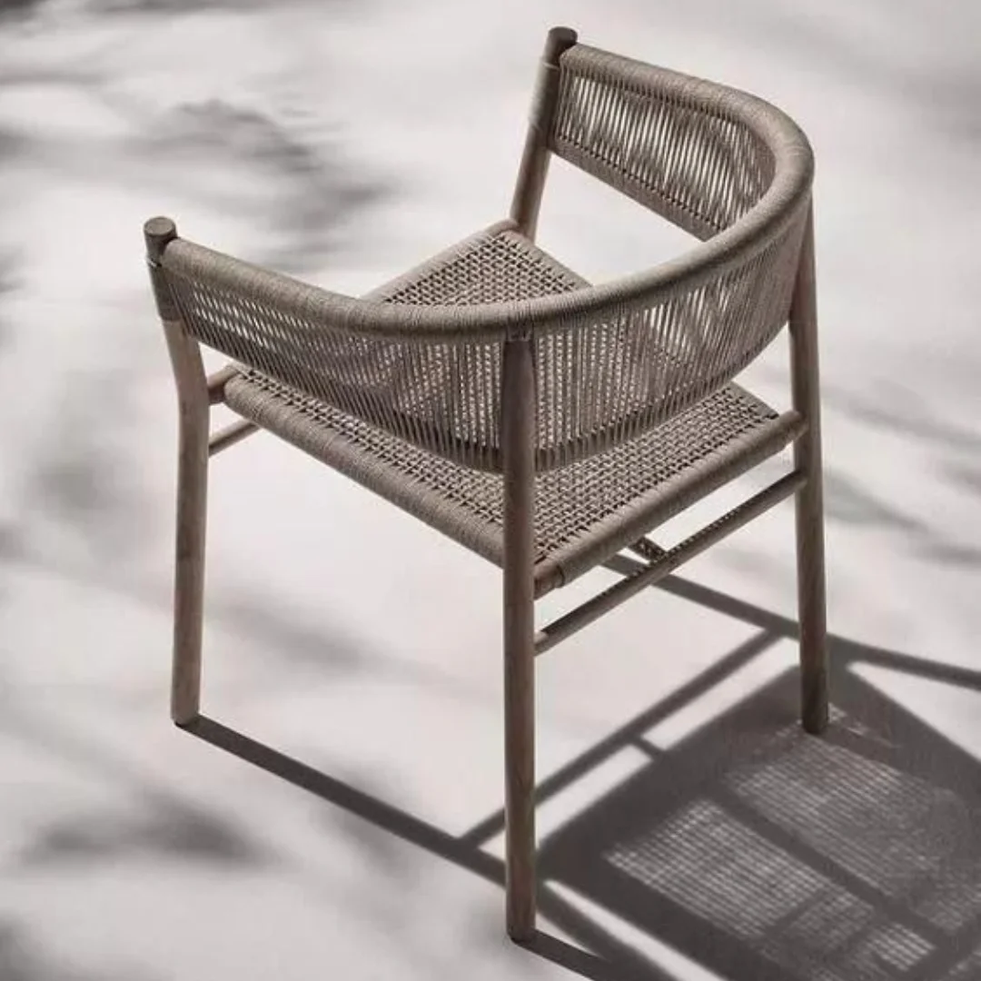 Braid Rope Chair Set
